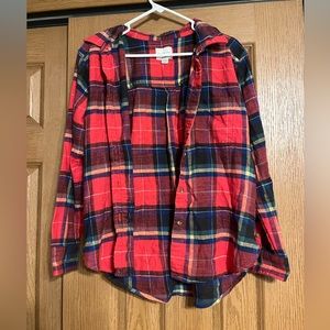 American Eagle Flannel, Boyfriend Fit XS